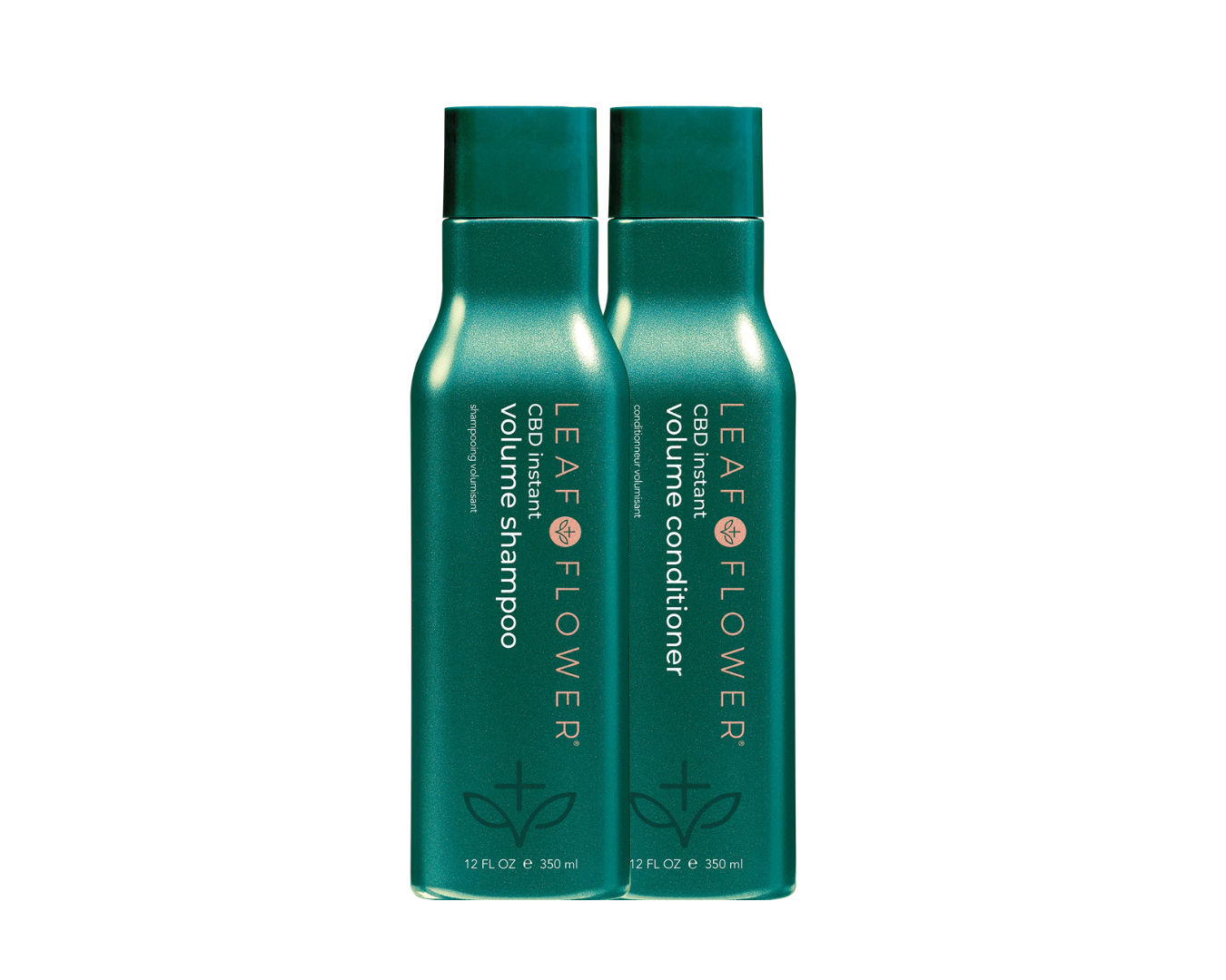 LEAF & FLOWER - Instant Volume Shampoo & Conditioner Duo 12 fl oz