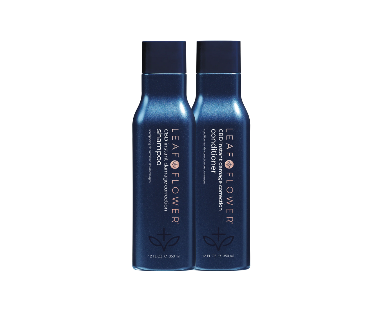 LEAF & FLOWER - Instant Damage Correction Shampoo & Conditioner Correction Duo 12 fl oz